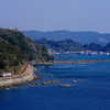 冬晴れの油津港と、日南線のキハ40を撮る！