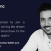 Matter Labsの最高財務責任者Ankur Rakshitの紹介