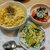 米粉のパスタ(カルボナーラ風)