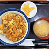 天丼てんや＠福山「人気の海鮮かき揚げ天丼メニュー、あるいは過剰な密度を味噌汁で解くことについての記録」