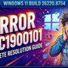 Windows11ビルド26220.8754で頻発するエラー0xc1900101を確実に突破する完全解決ガイド