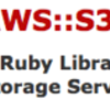 Amazon S3(ap-southeast)をRubyから使う