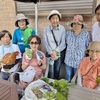 今年最初のブドウ収穫体験会