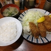 かつ進（千代田区外神田）のカキフライ定食