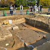 末松廃寺跡発掘調査現地説明会