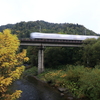 紅葉し初めの石勝線にて　初秋の北海道撮り鉄遠征③
