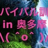 ごく普通のアラサーOLが、奥多摩でのサバイバル訓練を計画してみた話