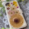 押し花スマホケース