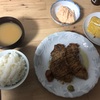 今日の晩御飯　オットの分だけ