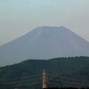 今朝の富士山(2022/08/10)