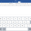 Word for iPad オートコレクト機能