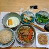 みそ鍋３日目。レンチン目玉焼き