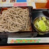 加須の山盛で、水車で挽いた地粉を手打ちした「もり蕎麦」を食べました。