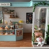 ミニチュア、DIY House キット SHOP SERIES[Smile Eatery]を作ってみました