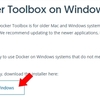 Windows7 に Docker for windowsを導入したい