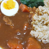 10月20日（火）昼食のカレーライスと、18時30分からの取材。