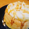 米粉のカラメルプリンシフォンケーキ