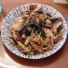 豚と茄子の和風パスタ