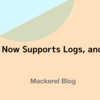 MDOT Now Supports Logs, and more