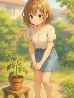 🌿ミニトマトの苗観察日記🍅たったひとつの実に、希望をのせて。