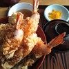 【ドライブイン　あさり浜】プリプリ海老を。the海老天丼