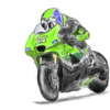 「ばくおん!!」で知るMotoGP　ライダー中野　第１０話