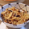 この秋最初の炊き込みご飯