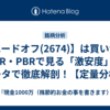 【ハードオフ(2674)】は買いか？PER・PBRで見る「激安度」をデータで徹底解剖！【定量分析】