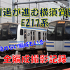 《JR東日本》【写真館479】全編成撮影記録E217系編！～まだまだ現役のトップナンバー～