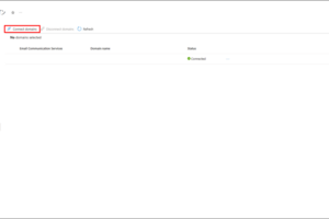 カスタムドメインをAzure Communication Servicesに連携する方法（2）