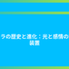 カメラの歴史と進化：光と感情の記録装置