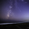 【天体撮影記 第208夜】 高知県 桂浜 去りゆく紫金山-アトラス彗星(C/2023 A3)と天の川