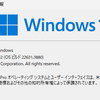 Windowsバージョン情報をレジストリから取得してみる