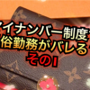 マイナンバー制度で風俗勤務がバレる？その1