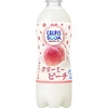 ピーチの芳醇な香りと濃厚クリーミーな味わい「カルピスソーダ クリーミーピーチ」