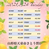 💴本日の価格のお知らせ💴