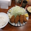 かつ進（千代田区外神田）のカキフライ定食