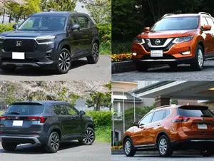 WR-V（DG系）vsエクストレイルハイブリッド（T32系）徹底比較！新車WR-Vの価格で、中古なら1クラス上のエクストレイルが手に入る！
