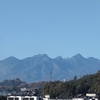 快晴の八ヶ岳と富士山