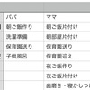 パパとの家事分担事情