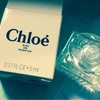 Chloeの香水届いた（＾ω＾）