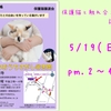 ☆保護猫と触れ合える☆5/19(日)ねこのおうちさがし＠忠岡のご案内