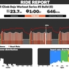 4月14日(水)　仕事　ZWIFT