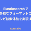 Elasticsearchで多様なフォーマットのレシピ検索体験を実現する