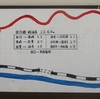 田口線路線図 - モハ14車内展示