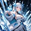ice crystal (氷の結晶) by Animagine XL V3.1