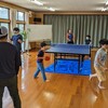 区長のお仕事－卓球大会－