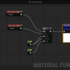 ほぼ週刊UE4日記01 マテリアルで色んな図形を描く1