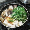 秋刀魚缶×鰯缶×豆腐の鍋