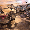 強風で自転車ドミノ倒しから思い出したこと